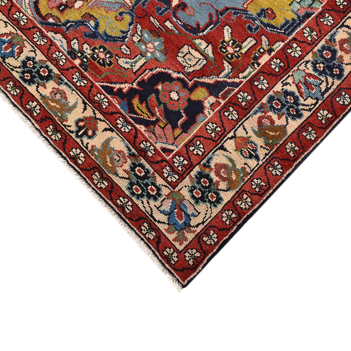 Alfombra persa - Clásica - 311 x 215 cm - azul oscuro