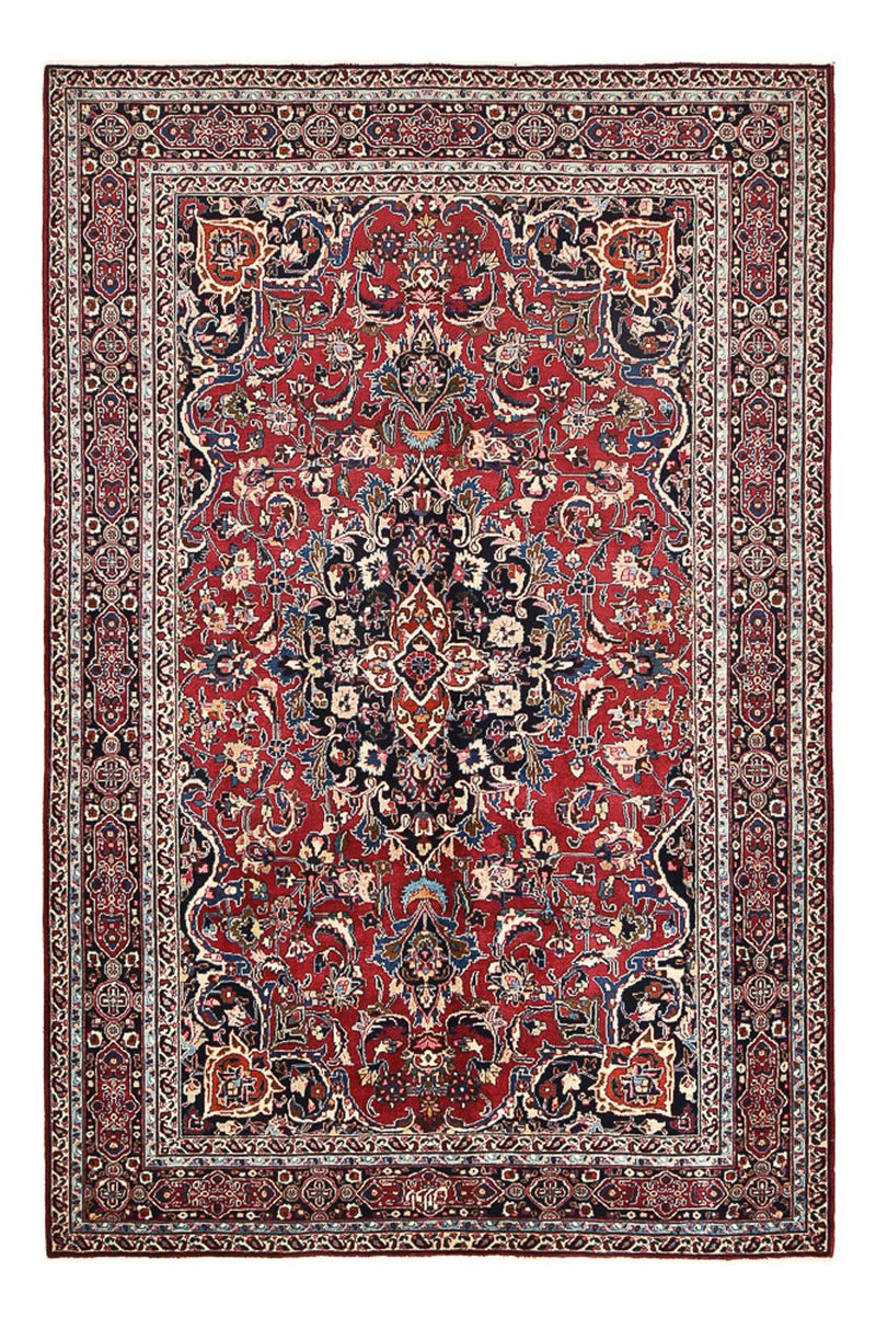 Alfombra persa - Clásica - 293 x 200 cm - rojo oscuro