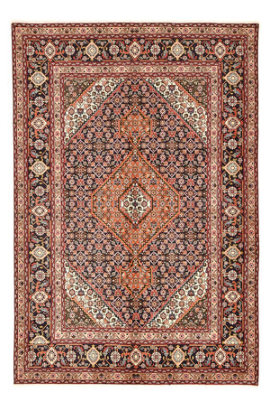 Alfombra persa - Tabriz - 298 x 195 cm - beige oscuro