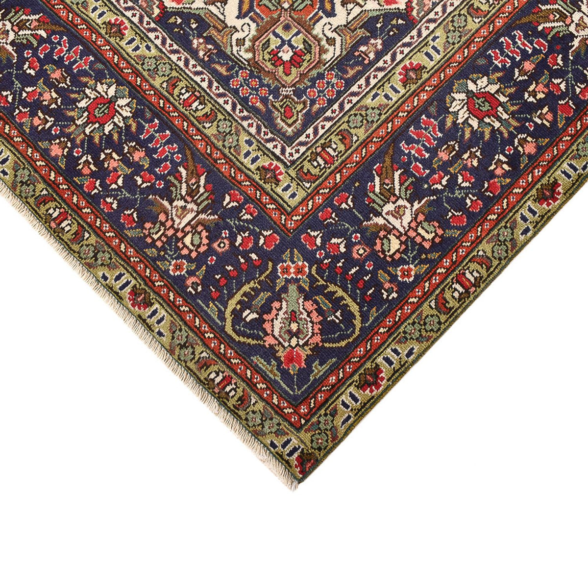 Alfombra persa - Tabriz - 275 x 190 cm - rojo