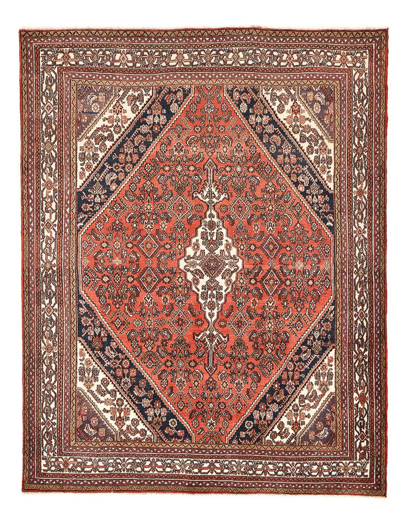 Alfombra persa - Nómada - 307 x 232 cm - rojo claro