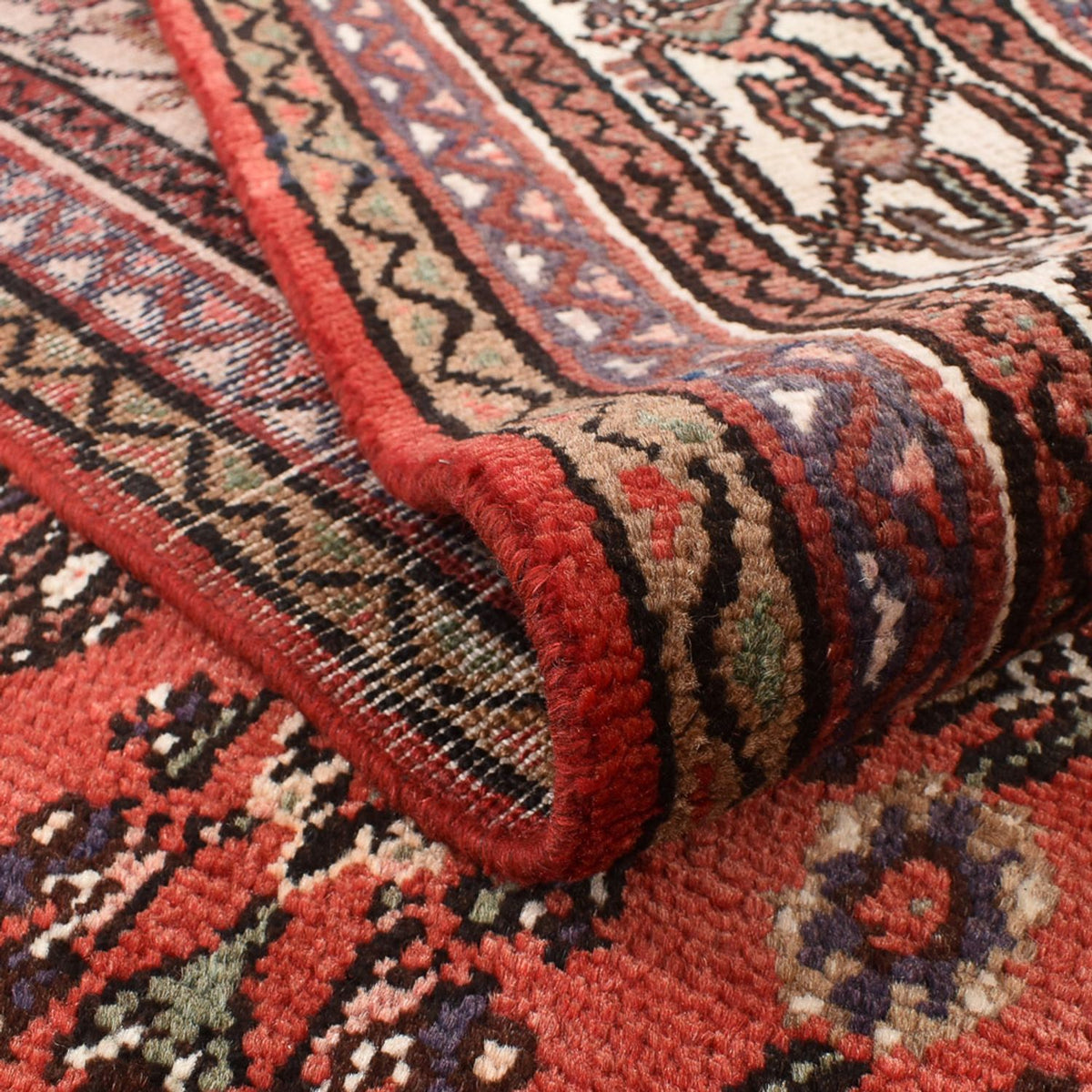 Alfombra persa - Nómada - 307 x 232 cm - rojo claro