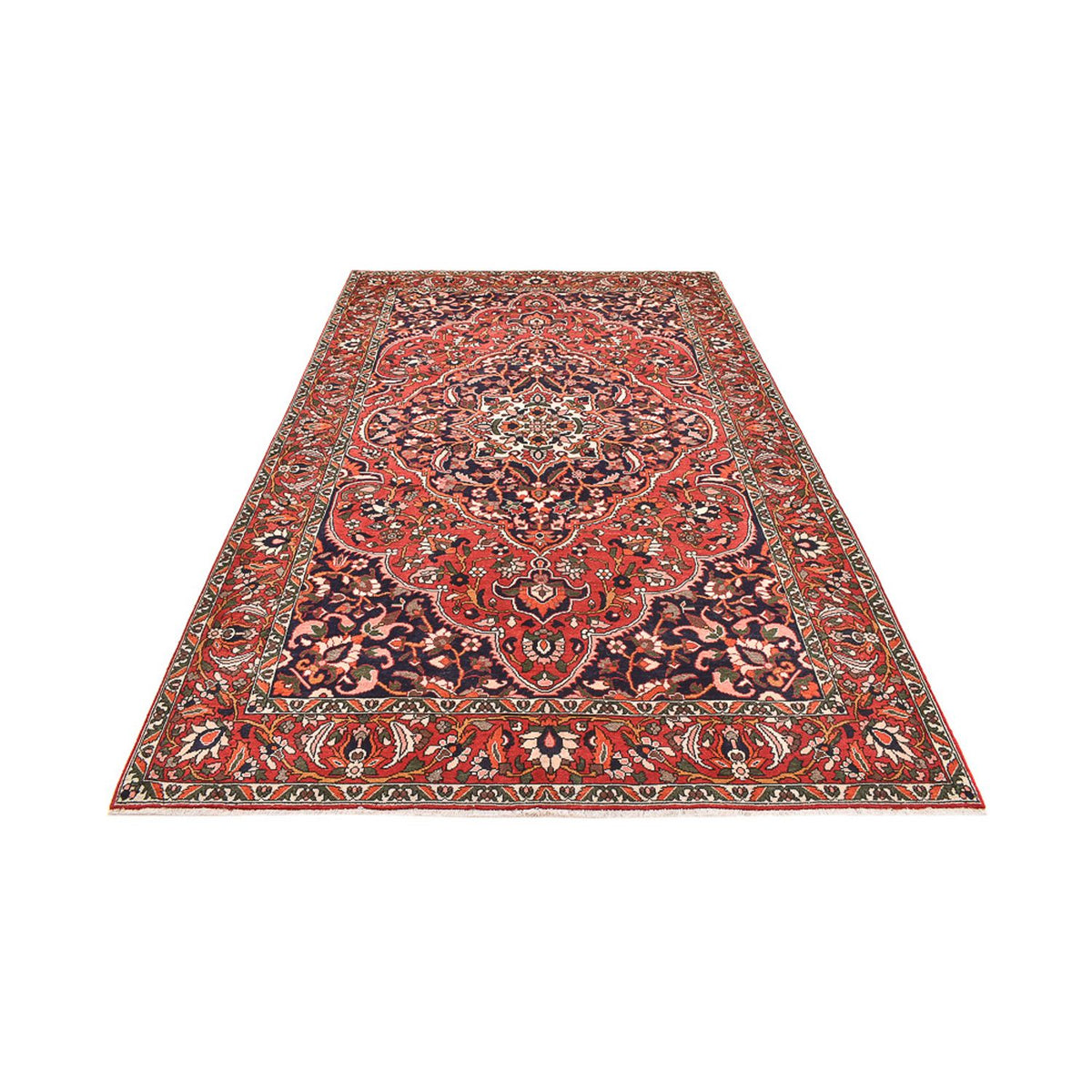Alfombra persa - Nómada - 333 x 210 cm - rojo claro