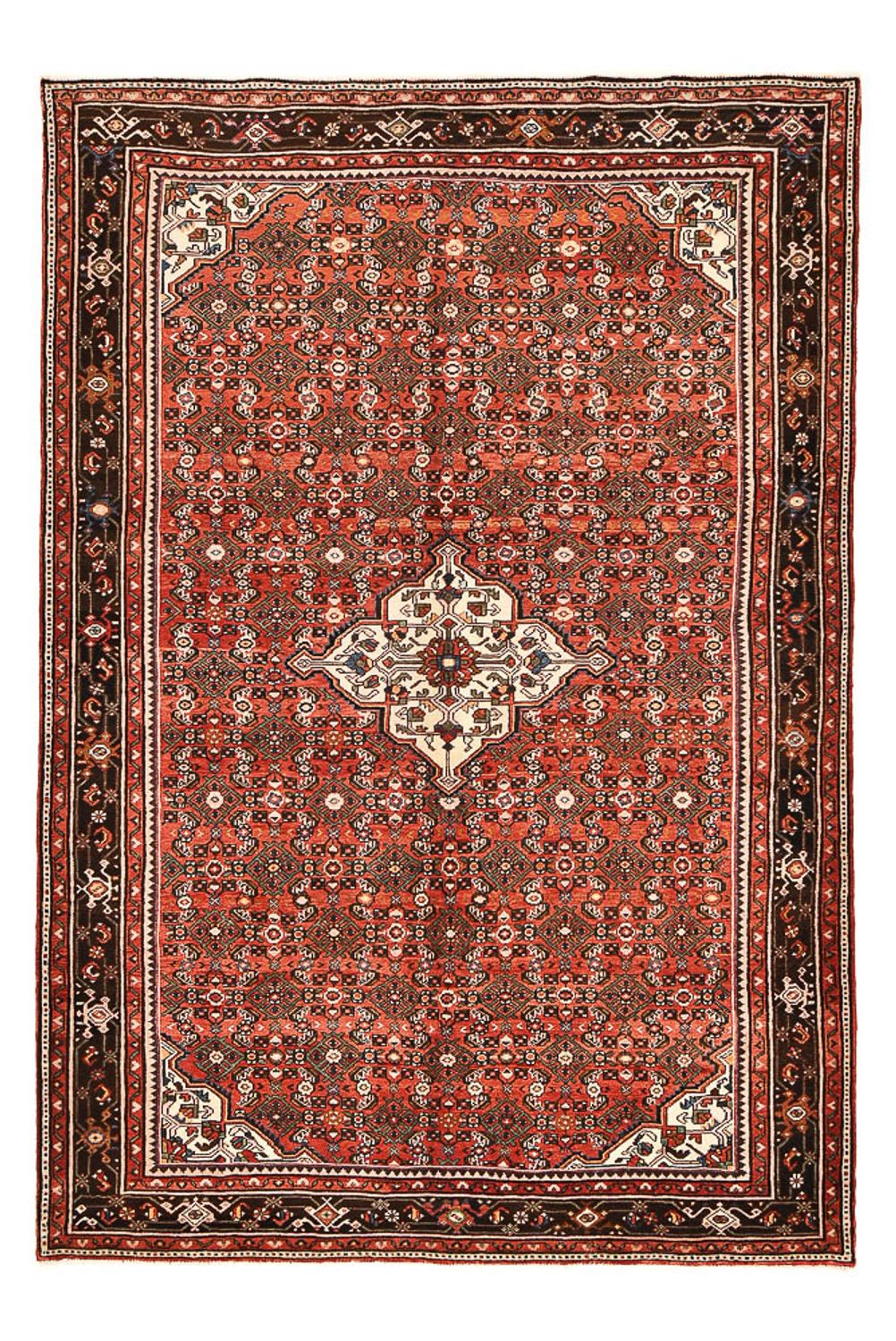 Alfombra persa - Nómada - 312 x 209 cm - terracota