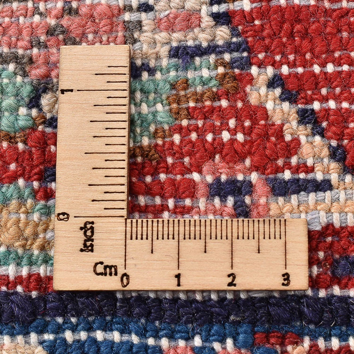 Alfombra persa - Nómada - 323 x 210 cm - azul oscuro