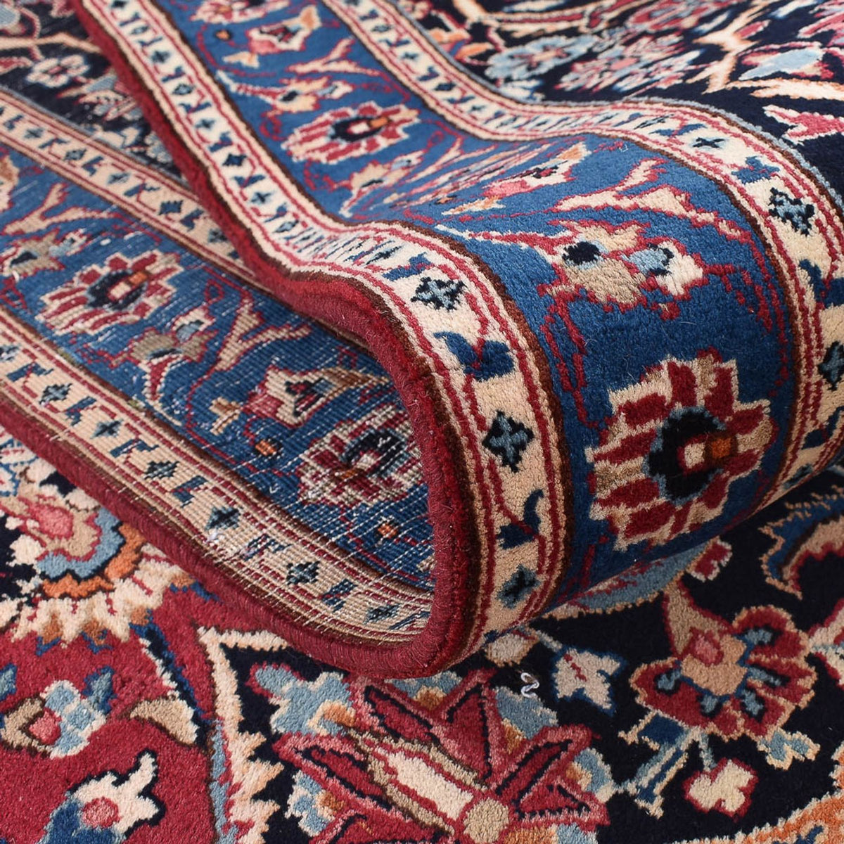 Alfombra persa - Clásica - 405 x 292 cm - rojo oscuro