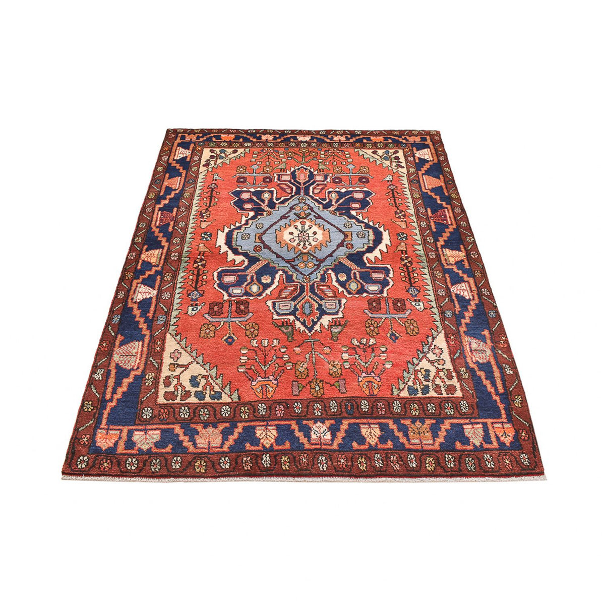 Alfombra persa - Nómada - 207 x 136 cm - rojo