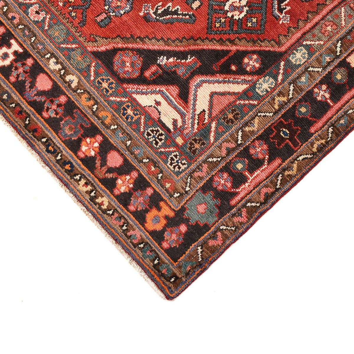 Alfombra persa - Nómada - 225 x 140 cm - rojo