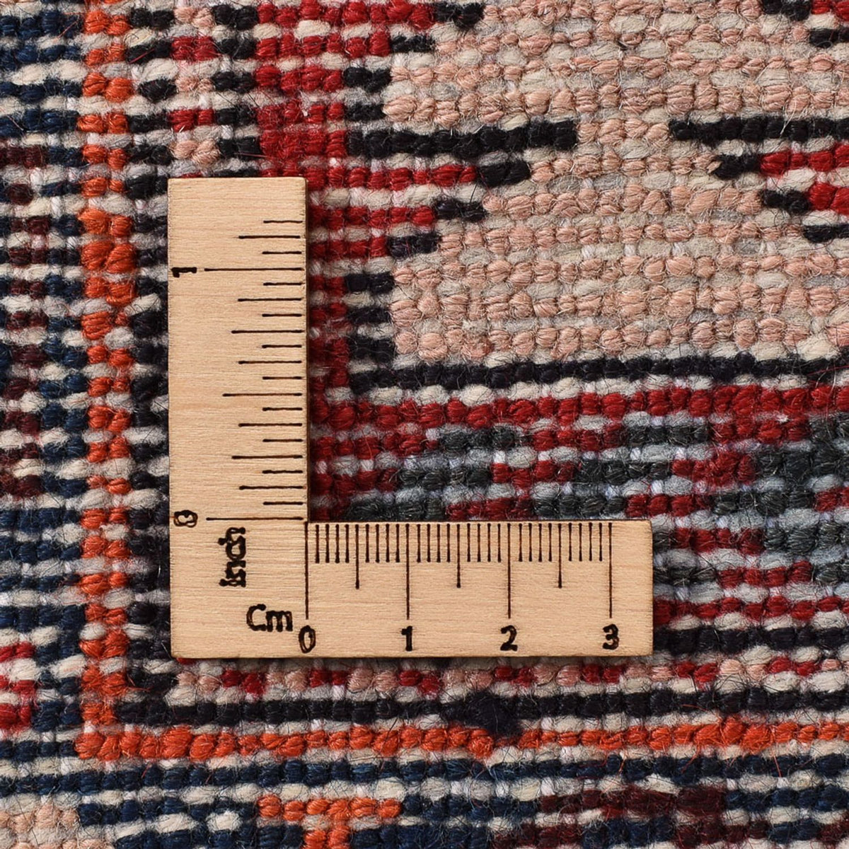 Alfombra persa - Nómada - 200 x 130 cm - rojo claro