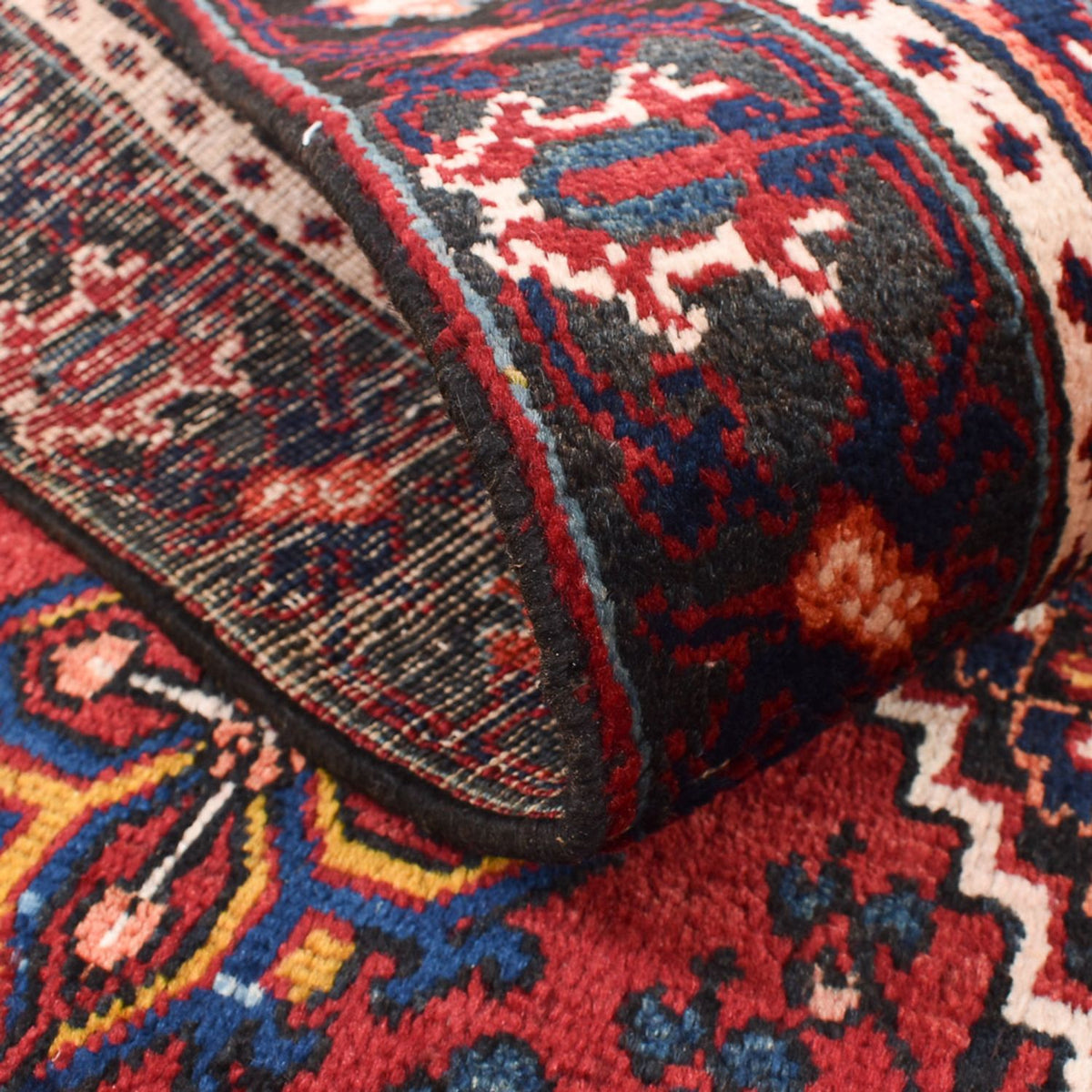 Alfombra persa - Nómada - 210 x 130 cm - rojo