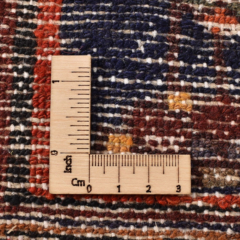 Alfombra persa - Bidjar - 210 x 130 cm - rojo oscuro