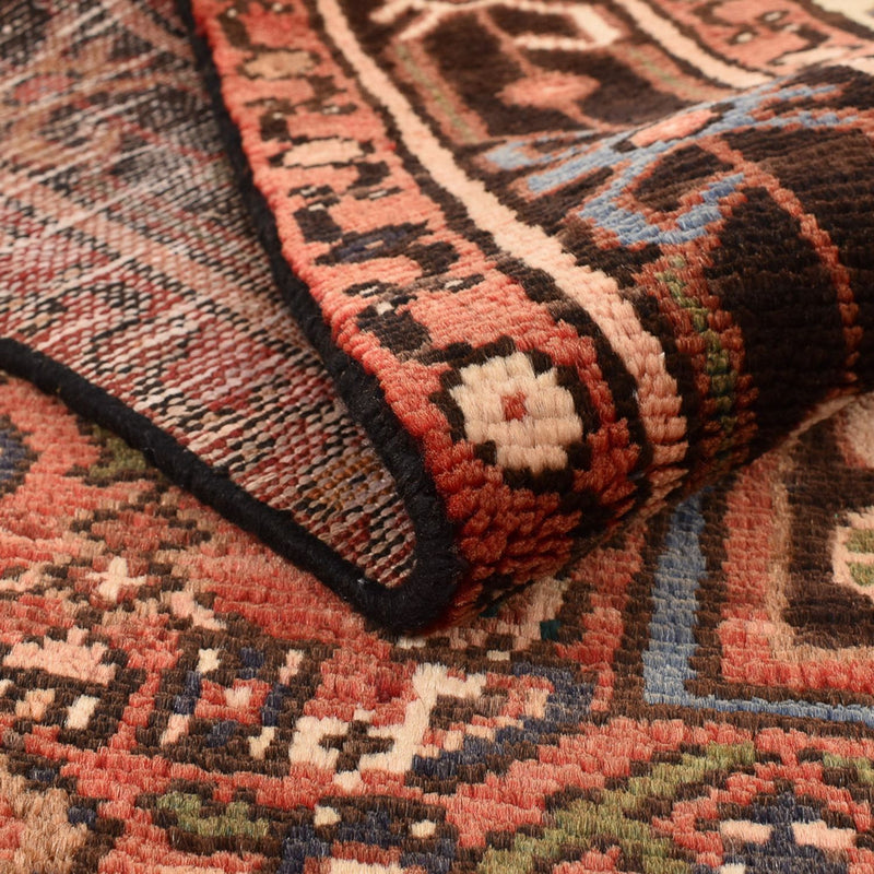 Alfombra persa - Nómada - 220 x 156 cm - rojo claro