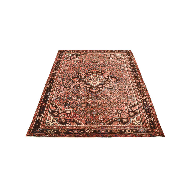 Alfombra persa - Nómada - 220 x 156 cm - rojo claro