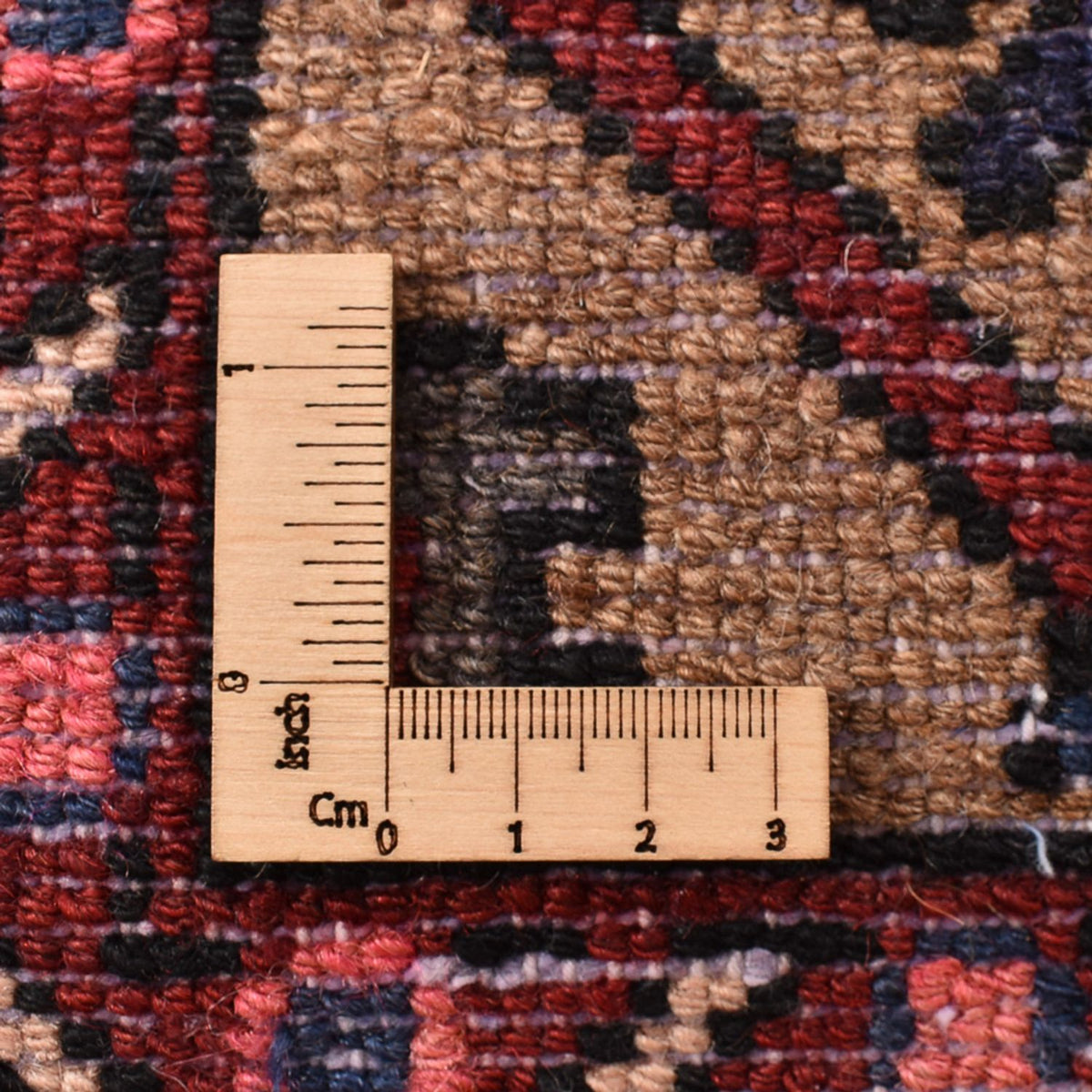 Alfombra de pasillo Alfombra persa - Nómada - 223 x 128 cm - beige oscuro