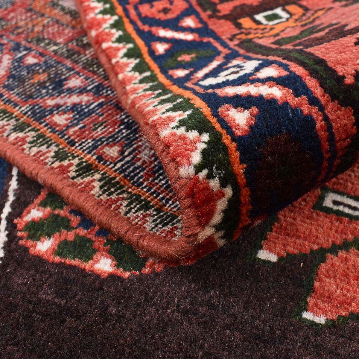 Alfombra persa - Nómada - 210 x 138 cm - multicolor
