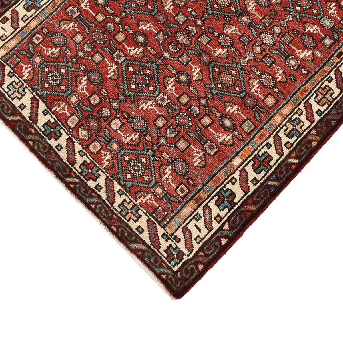 Alfombra de pasillo Alfombra persa - Nómada - 288 x 85 cm - óxido