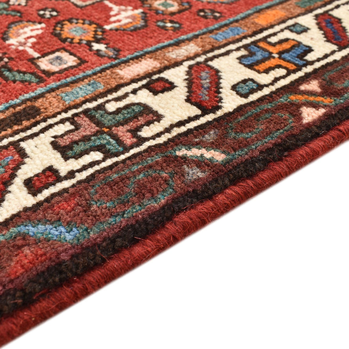 Alfombra de pasillo Alfombra persa - Nómada - 288 x 85 cm - óxido