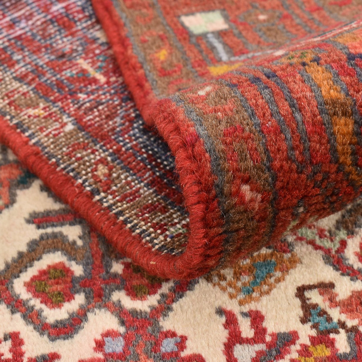 Alfombra de pasillo Alfombra persa - Nómada - 303 x 77 cm - rojo claro