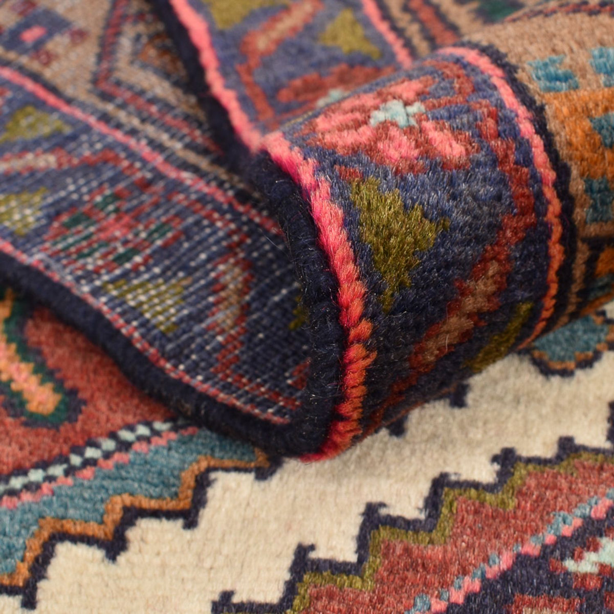 Alfombra de pasillo Alfombra persa - Nómada - 279 x 82 cm - óxido
