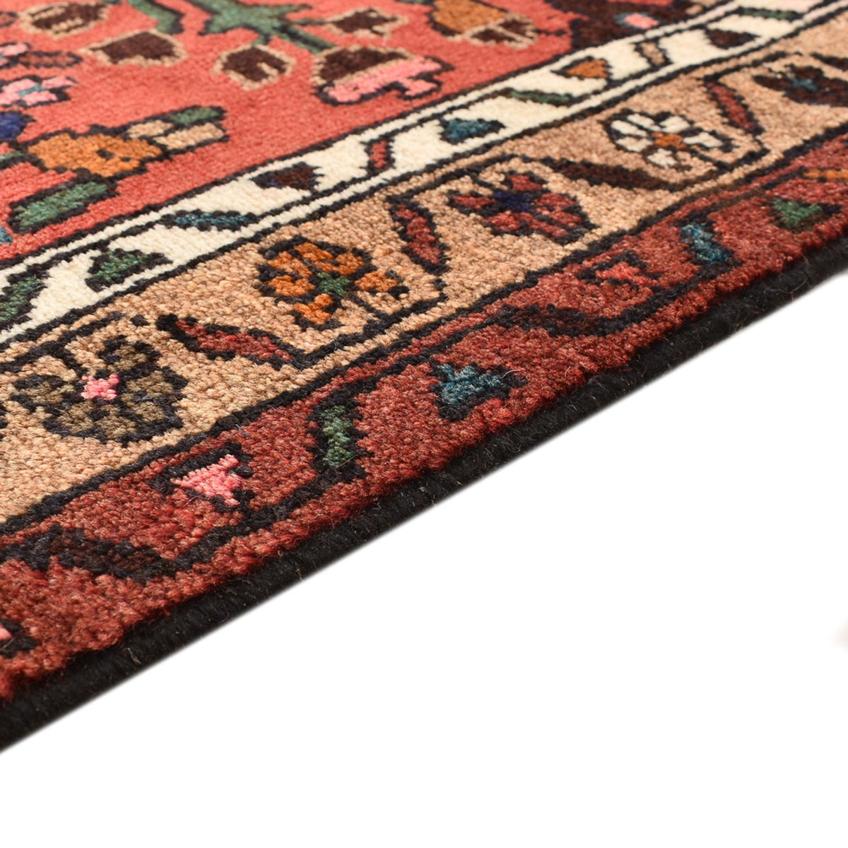 Alfombra de pasillo Alfombra persa - Nómada - 307 x 85 cm - rojo
