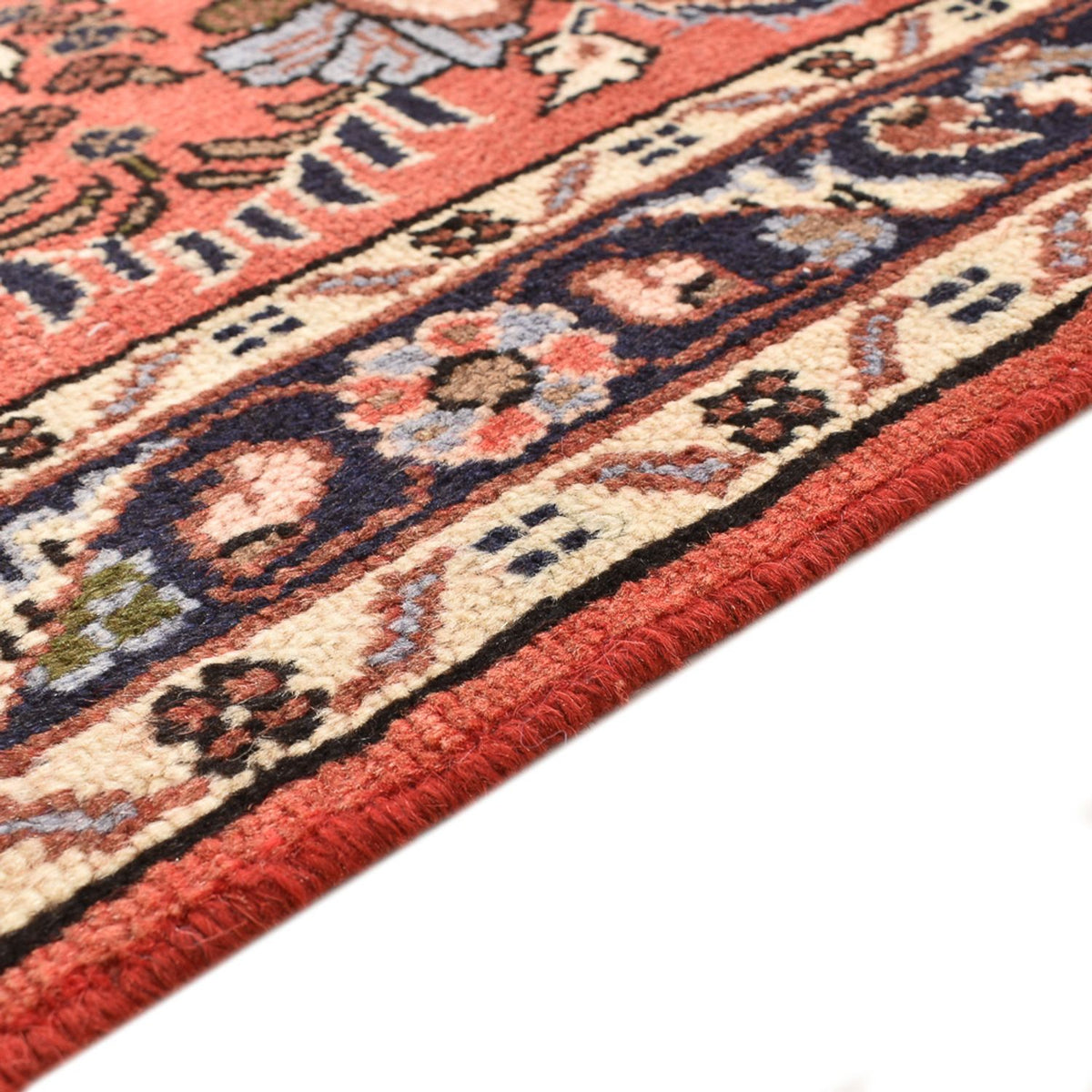 Alfombra de pasillo Alfombra persa - Nómada - 325 x 81 cm - rojo claro