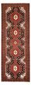 Alfombra de pasillo Alfombra persa - Nómada - 283 x 104 cm - rojo