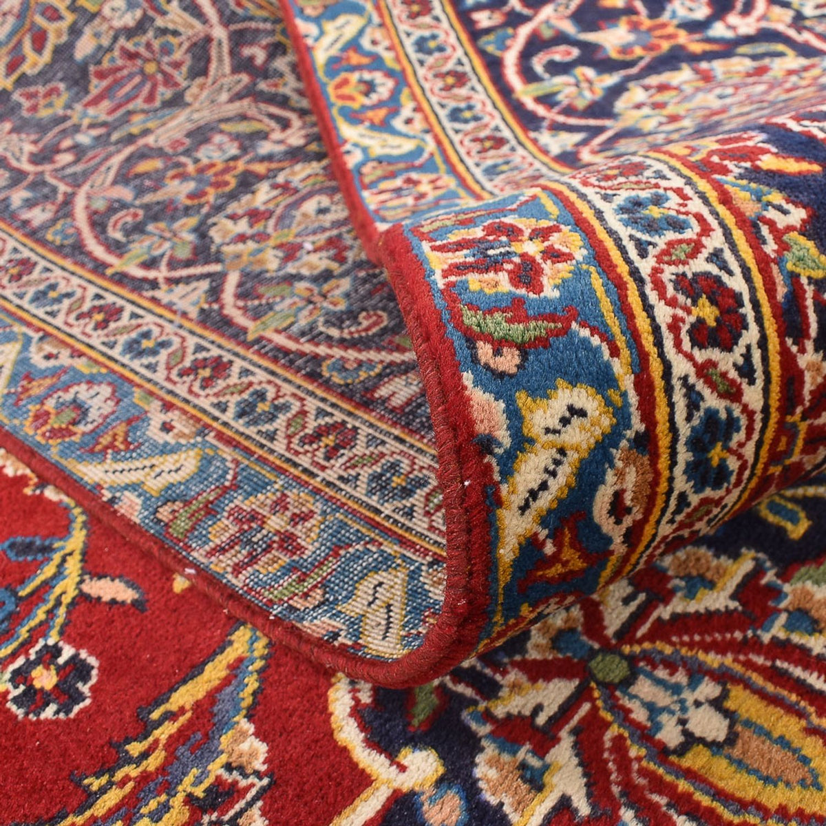 Alfombra persa - Keshan - 392 x 290 cm - rojo