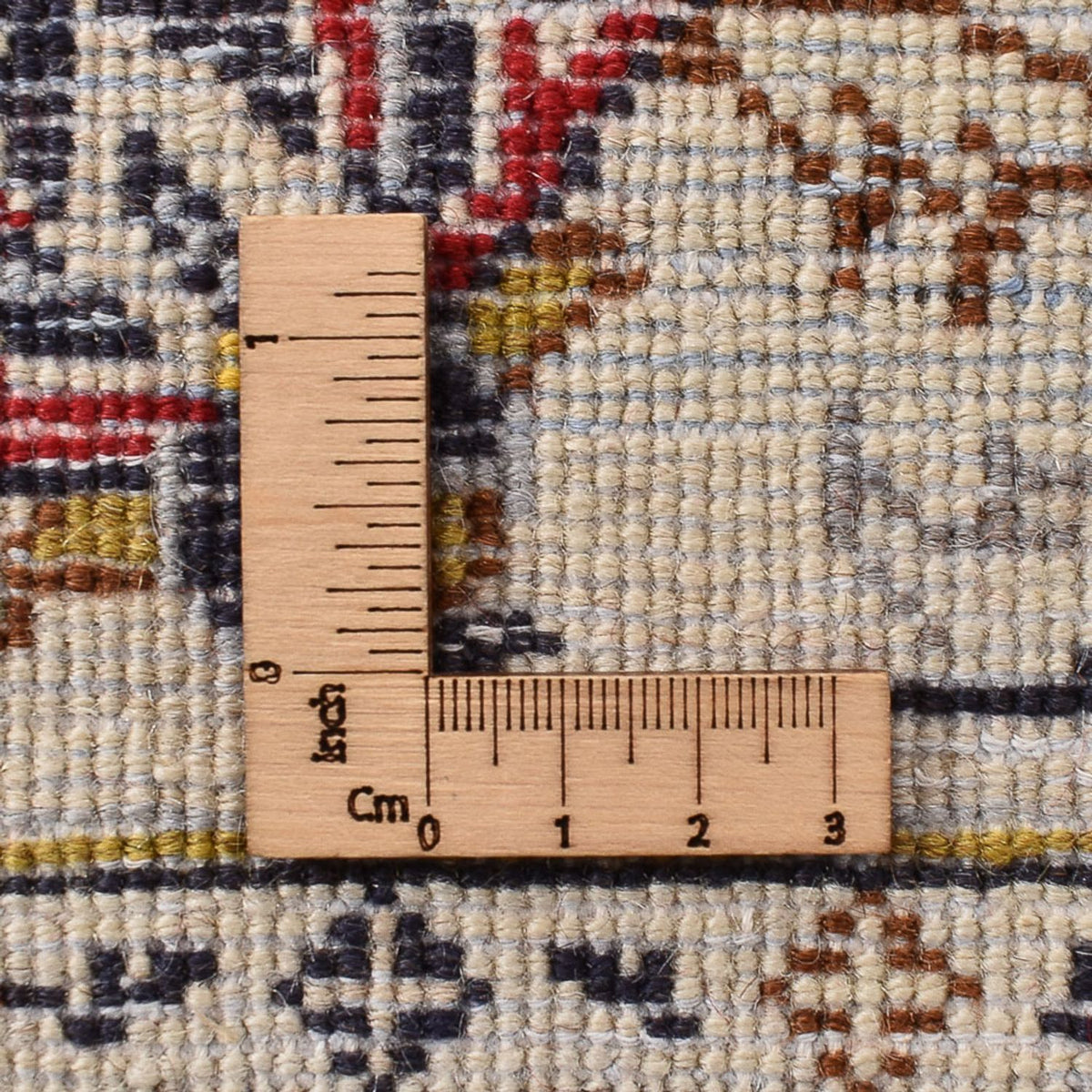 Alfombra persa - Keshan - 296 x 198 cm - beige