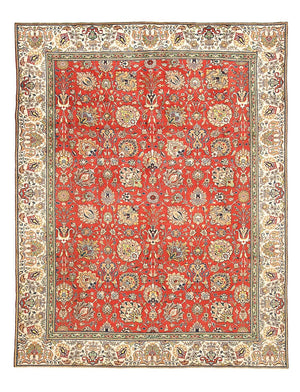 Alfombra persa - Tabriz - 373 x 284 cm - rojo