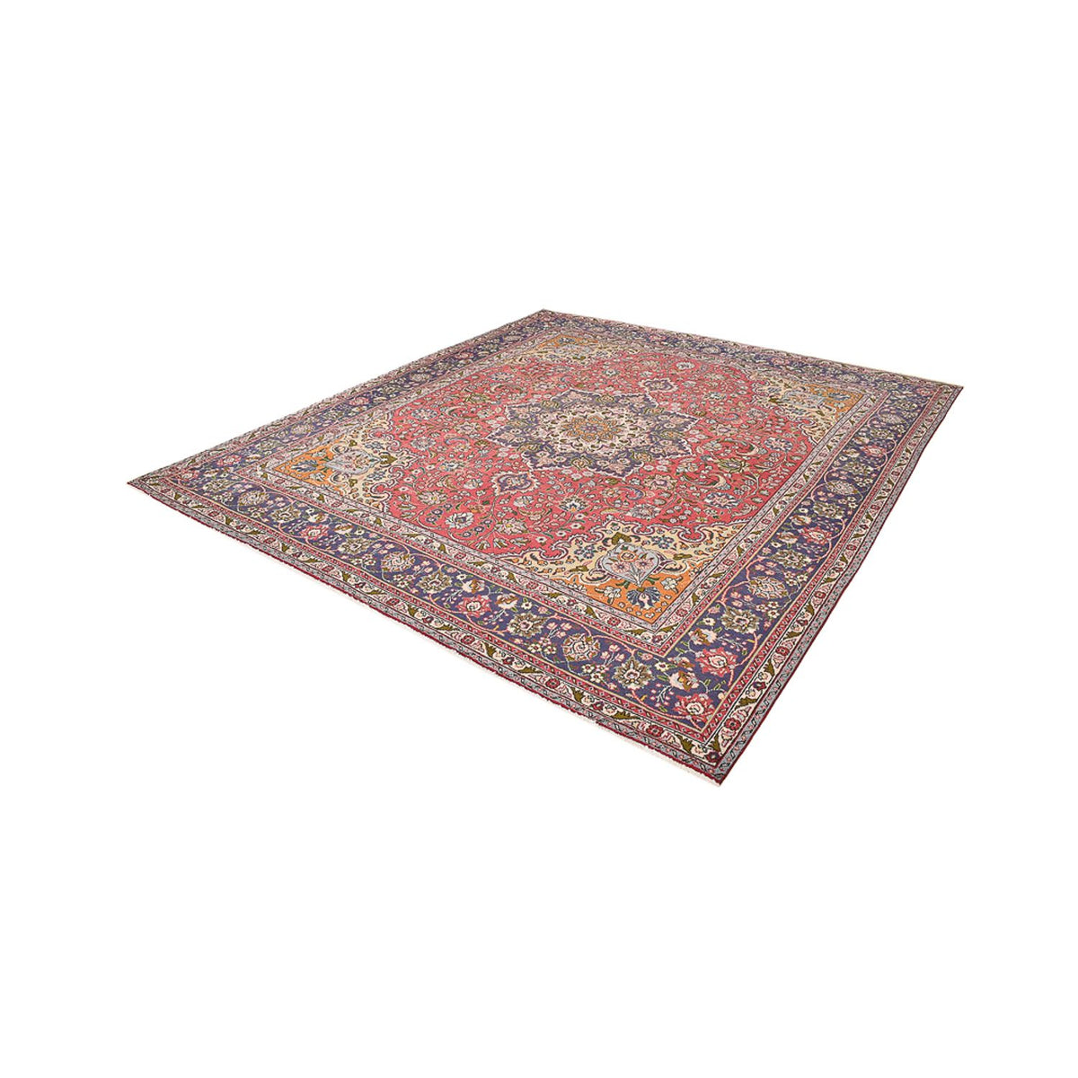 Alfombra persa - Tabriz - 374 x 300 cm - rojo