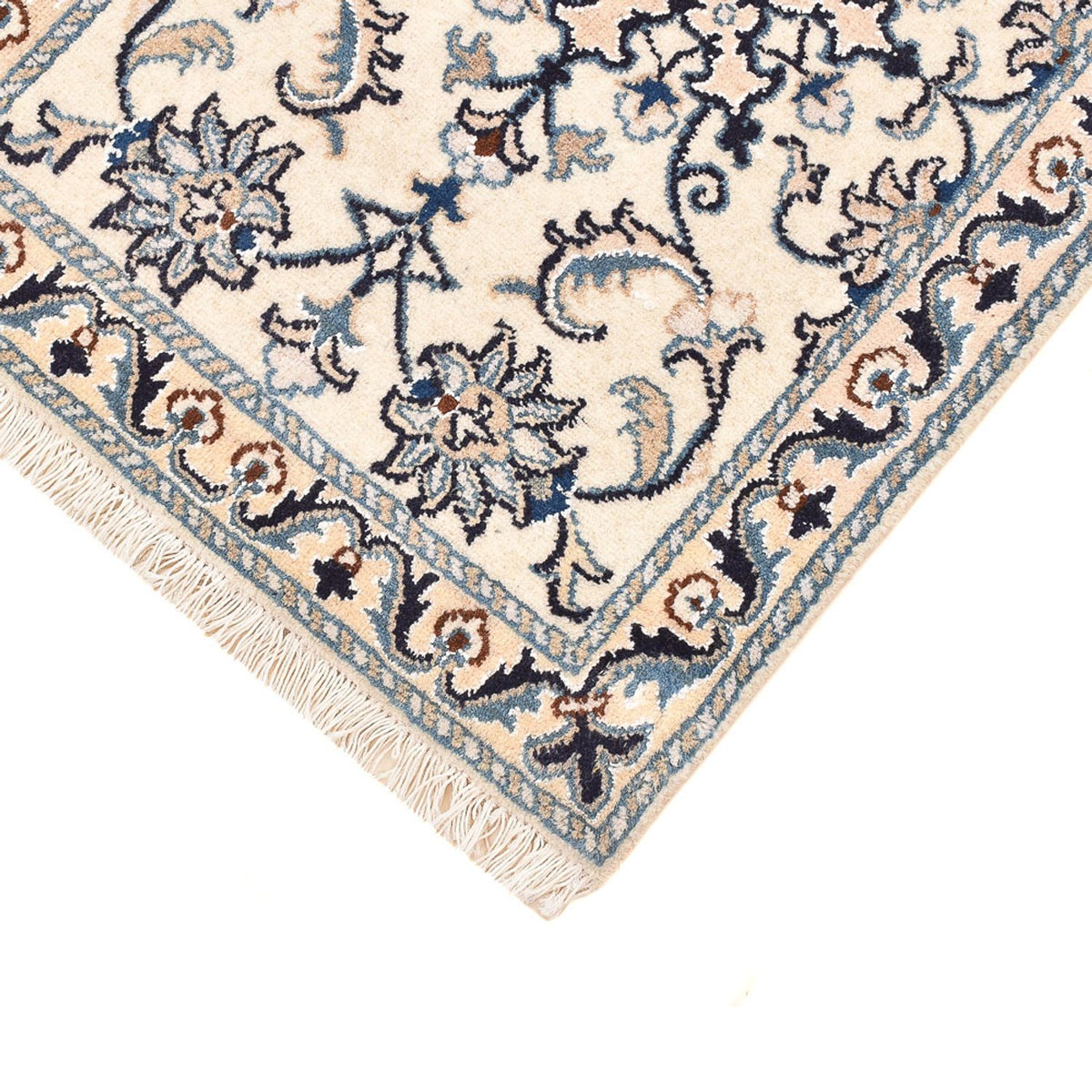 Alfombra persa - Nain - 87 x 57 cm - beige