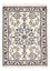 Alfombra persa - Nain - 81 x 57 cm - crema