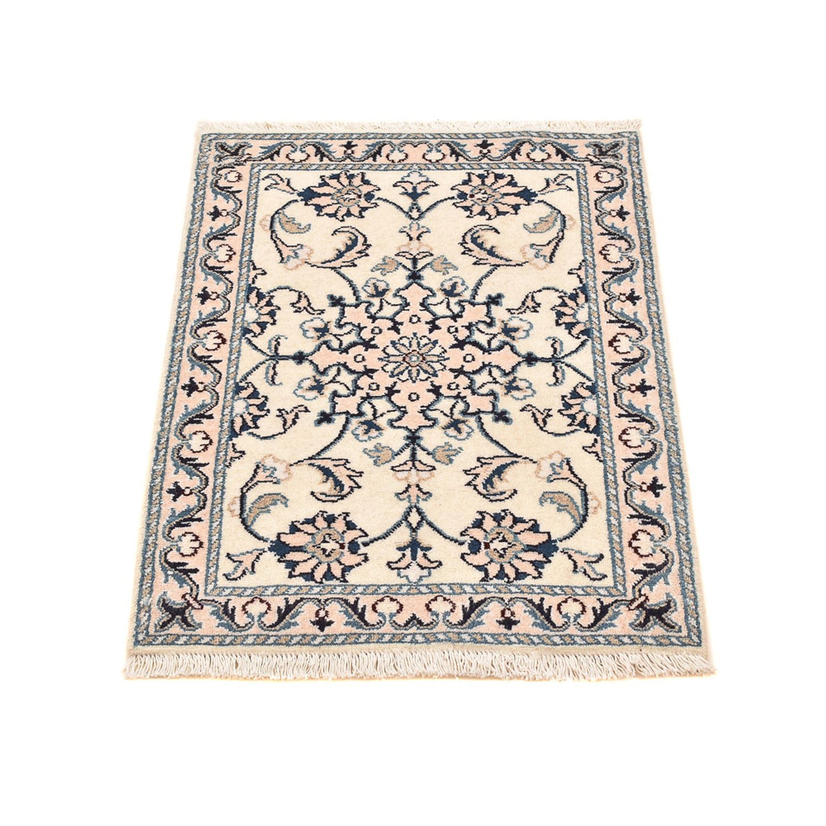 Alfombra persa - Nain - 84 x 58 cm - crema