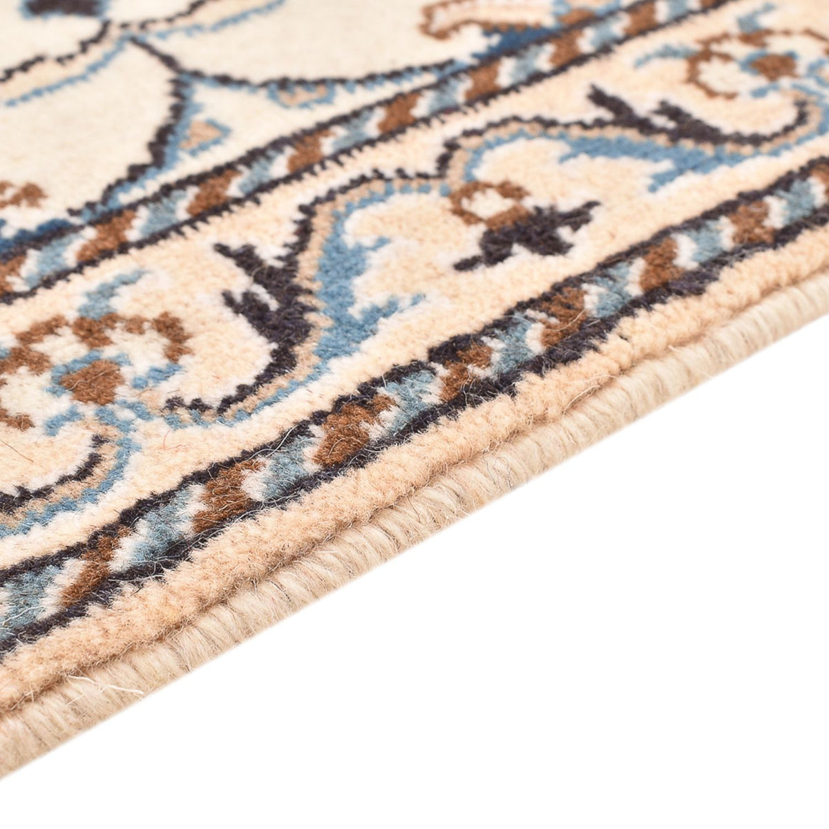 Alfombra persa - Nain - 96 x 60 cm - crema