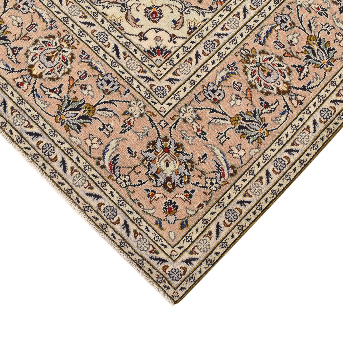 Alfombra persa - Keshan - 290 x 205 cm - beige