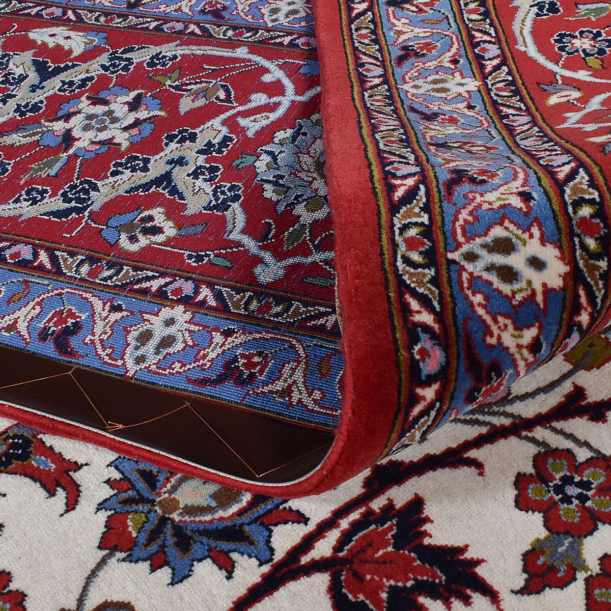Alfombra Persa - Isfahan - Prima - 398 x 298 cm - óxido