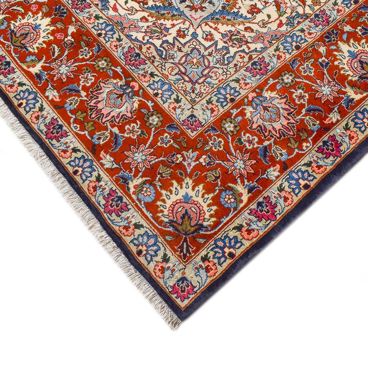 Alfombra persa - Clásica - 355 x 257 cm - marrón oscuro