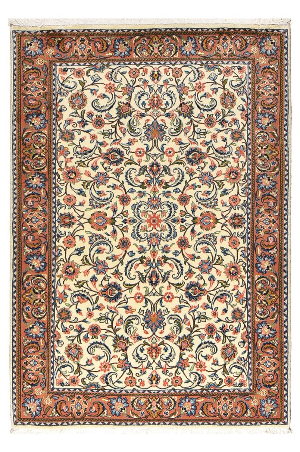 Alfombra persa - Nómada - 195 x 132 cm - multicolor