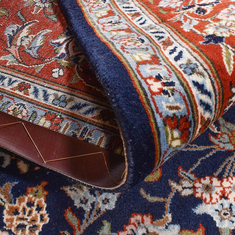 Alfombra persa - Real - 337 x 255 cm - azul oscuro