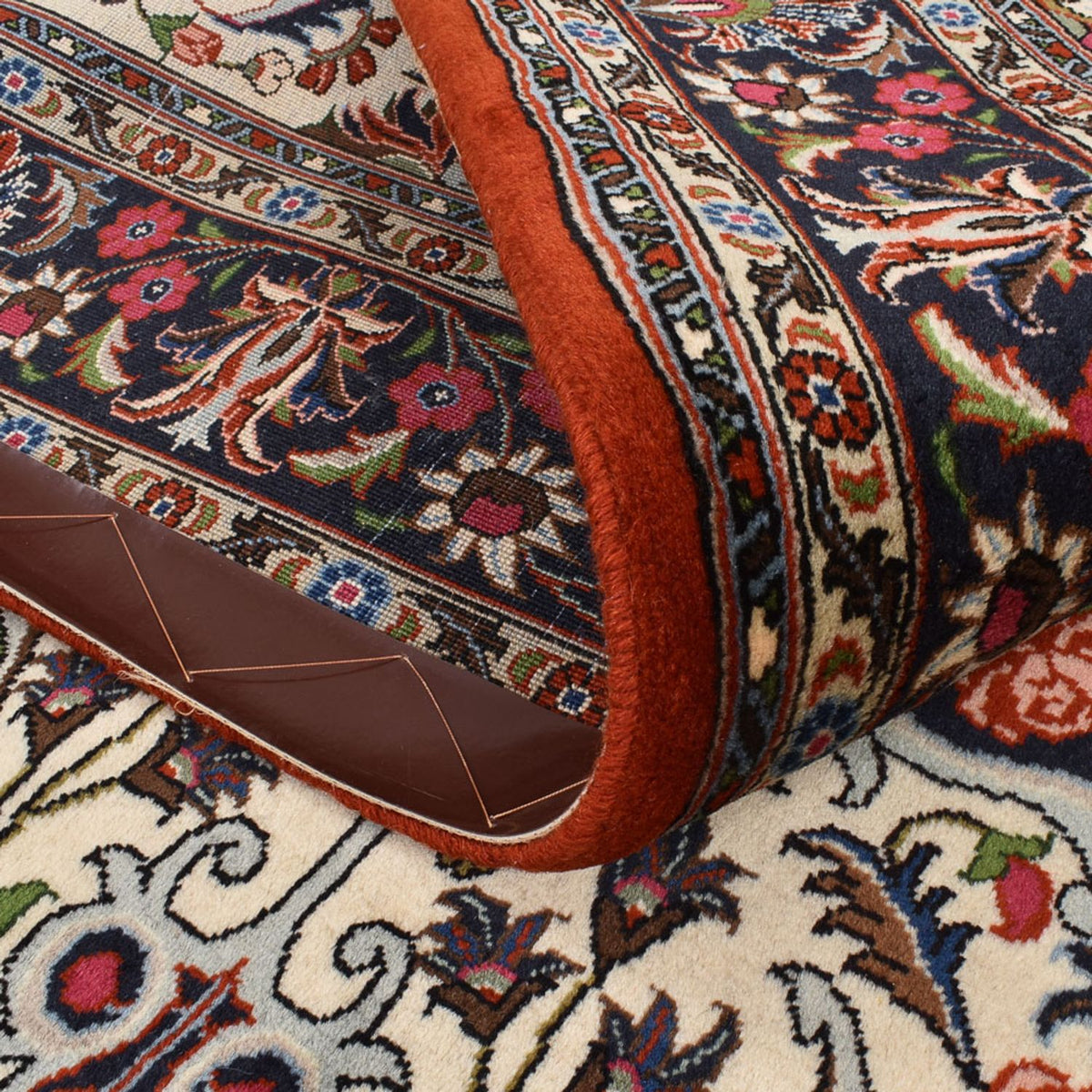 Alfombra persa - Bidjar - 216 x 139 cm - arena