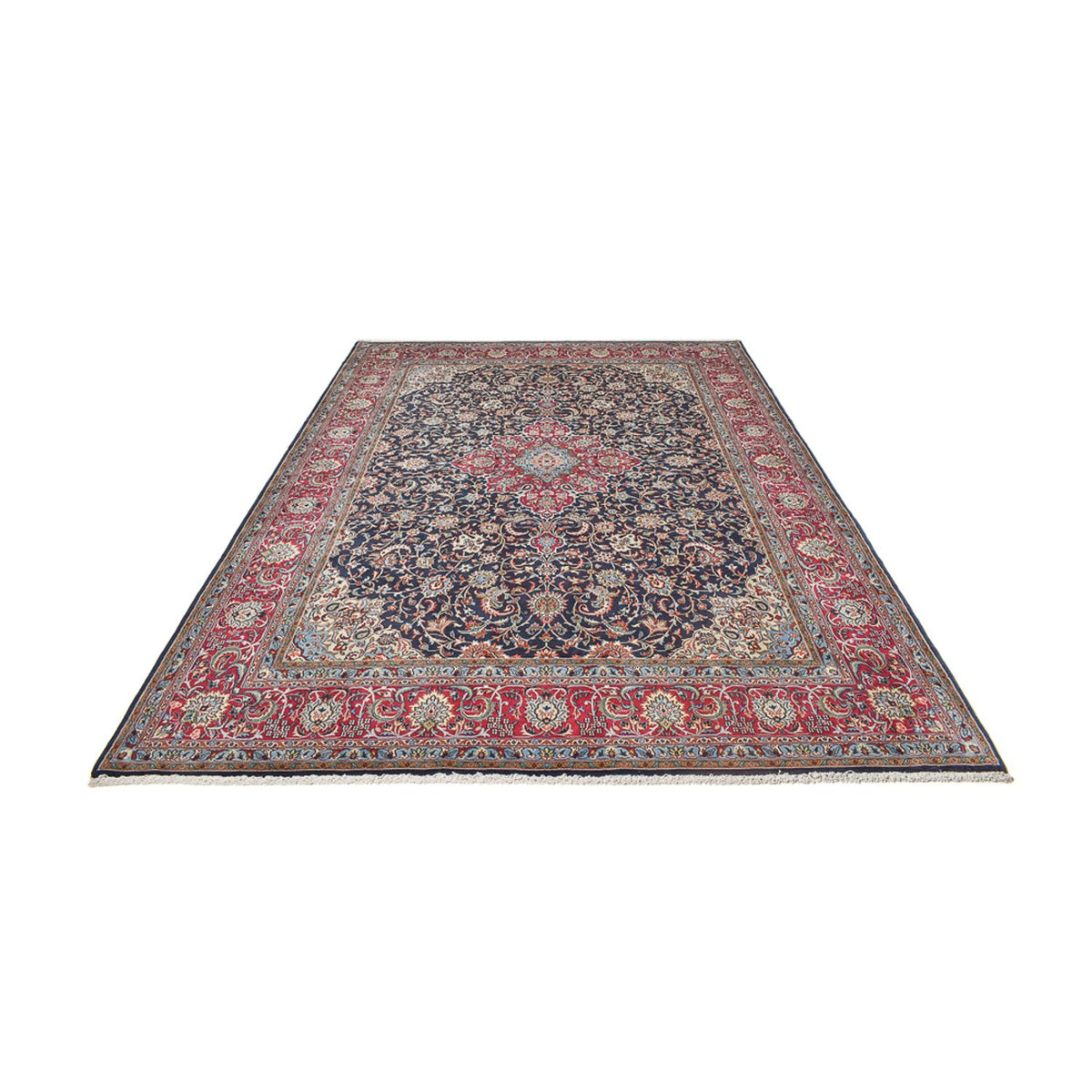 Alfombra persa - Clásica - 353 x 250 cm - azul oscuro