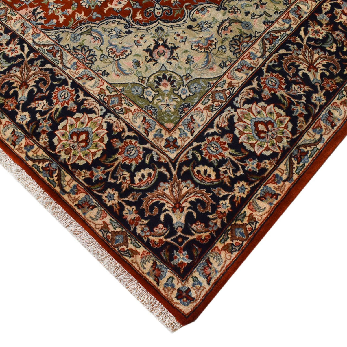 Alfombra Persa - Isfahan - Prima - 305 x 210 cm - rojo