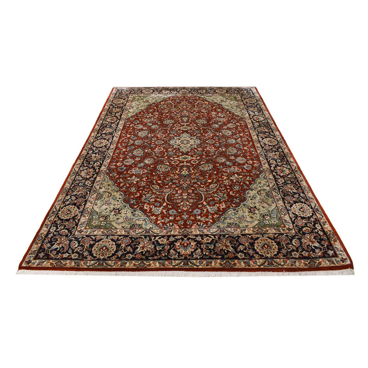 Alfombra Persa - Isfahan - Prima - 305 x 210 cm - rojo