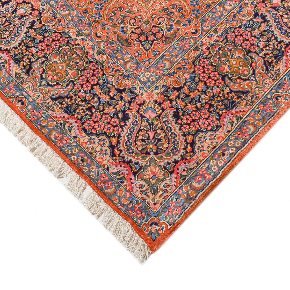 Alfombra persa - Real - 345 x 250 cm - beige oscuro