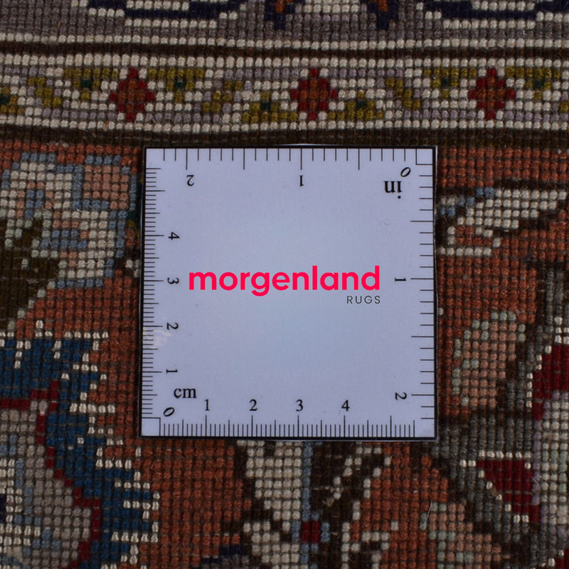 Alfombra Persa - Tabriz - Real - 318 x 208 cm - azul oscuro