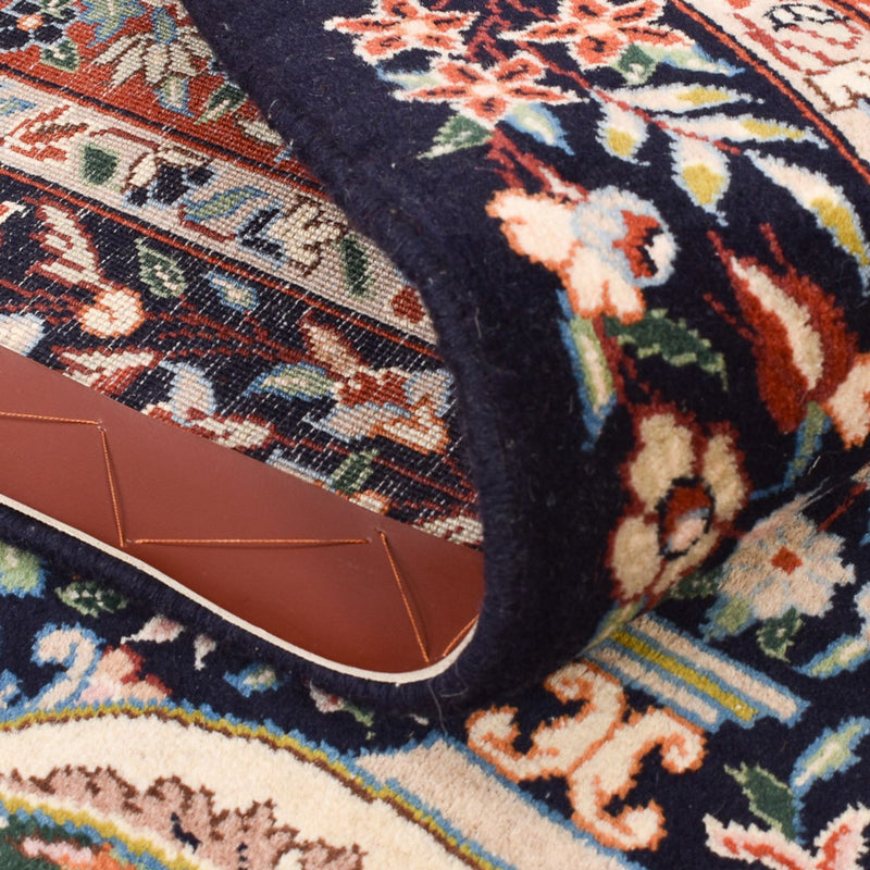 Alfombra persa - Clásica - 259 x 178 cm - azul oscuro