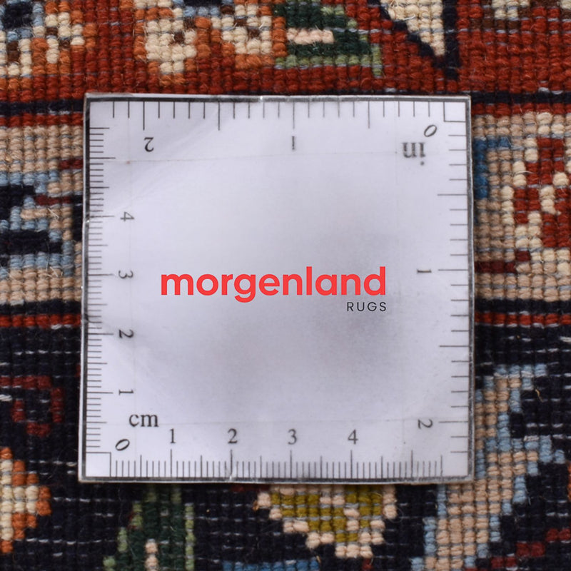 Alfombra persa - Clásica - 259 x 178 cm - azul oscuro