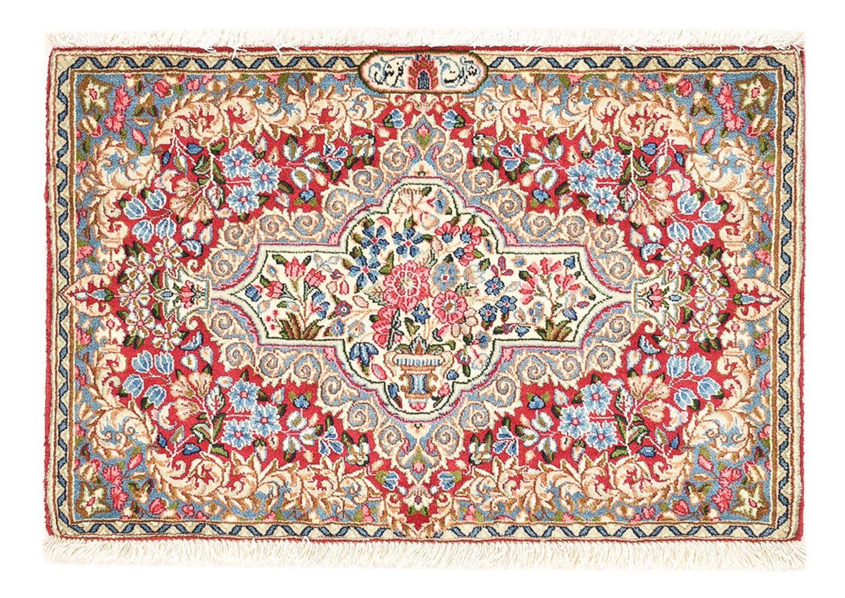 Alfombra persa - Real - 85 x 56 cm - multicolor