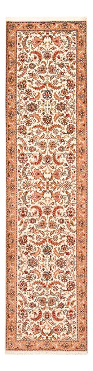 Alfombra de pasillo Alfombra Persa - Tabriz - Prima - 314 x 79 cm - beige