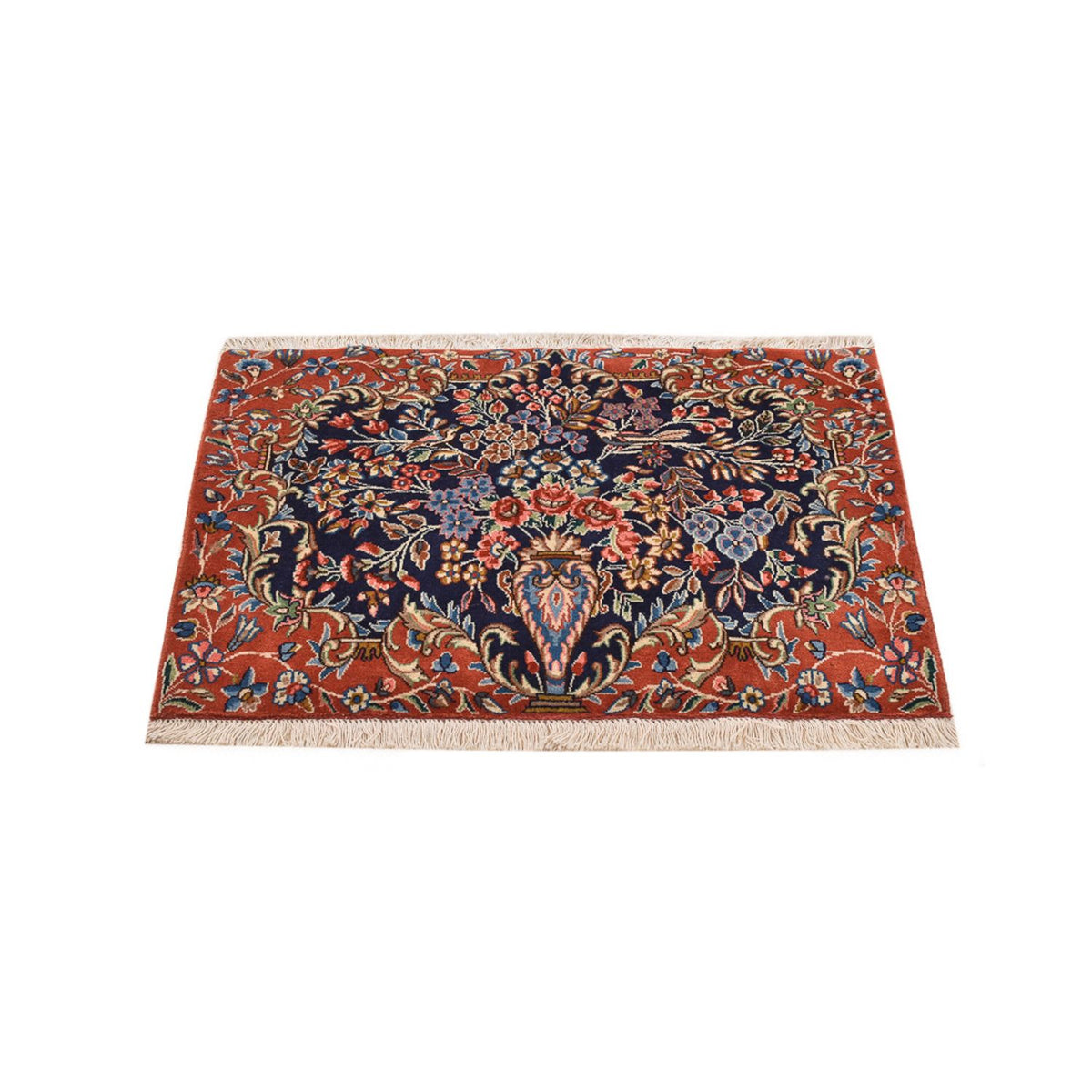 Alfombra persa - Real - 92 x 62 cm - multicolor